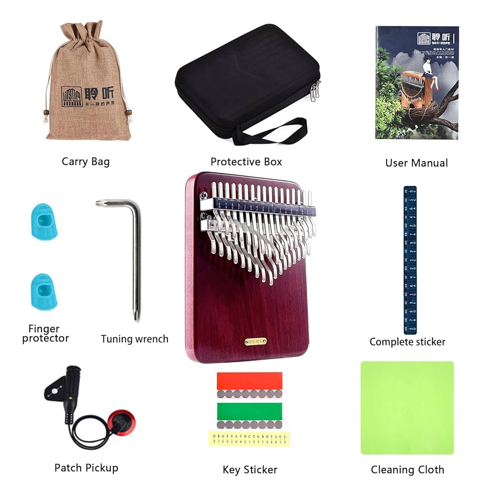 LingTing LT-K34V 34K カリンバ Amazon.com: LingTing Kalimba 34 keys Thumb Piano Mbira